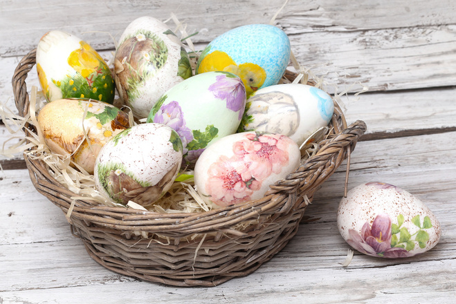 Готовимся к Пасхе: топ - 10 вариантов оригинального оформления яиц
