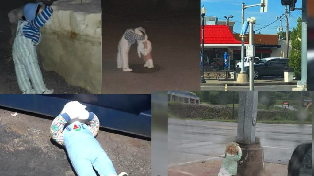 Жители небольшого американского городка напуганы: люди всюду натыкаются на жутких кукол без лиц и голов